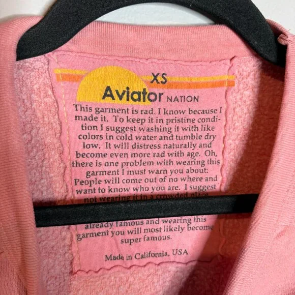 Aviator Nation 'Enjoy the Ride' pullover - Picture 4 of 7